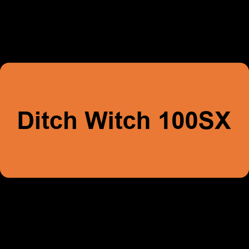 Ditch Witch 100SX